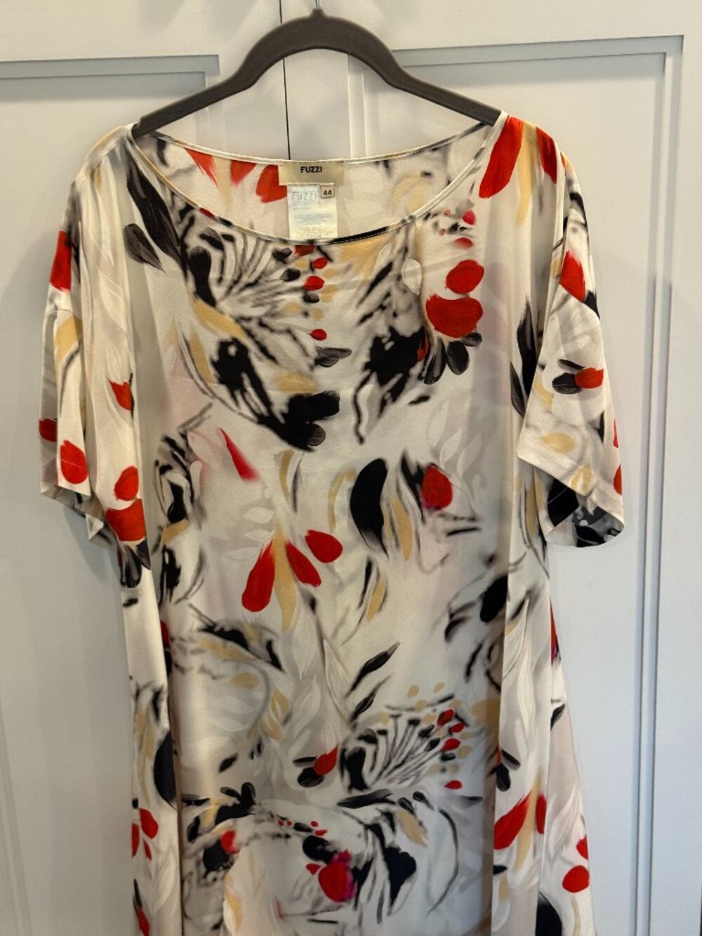 Fuzzi Silk Dress size 44, US women's 8